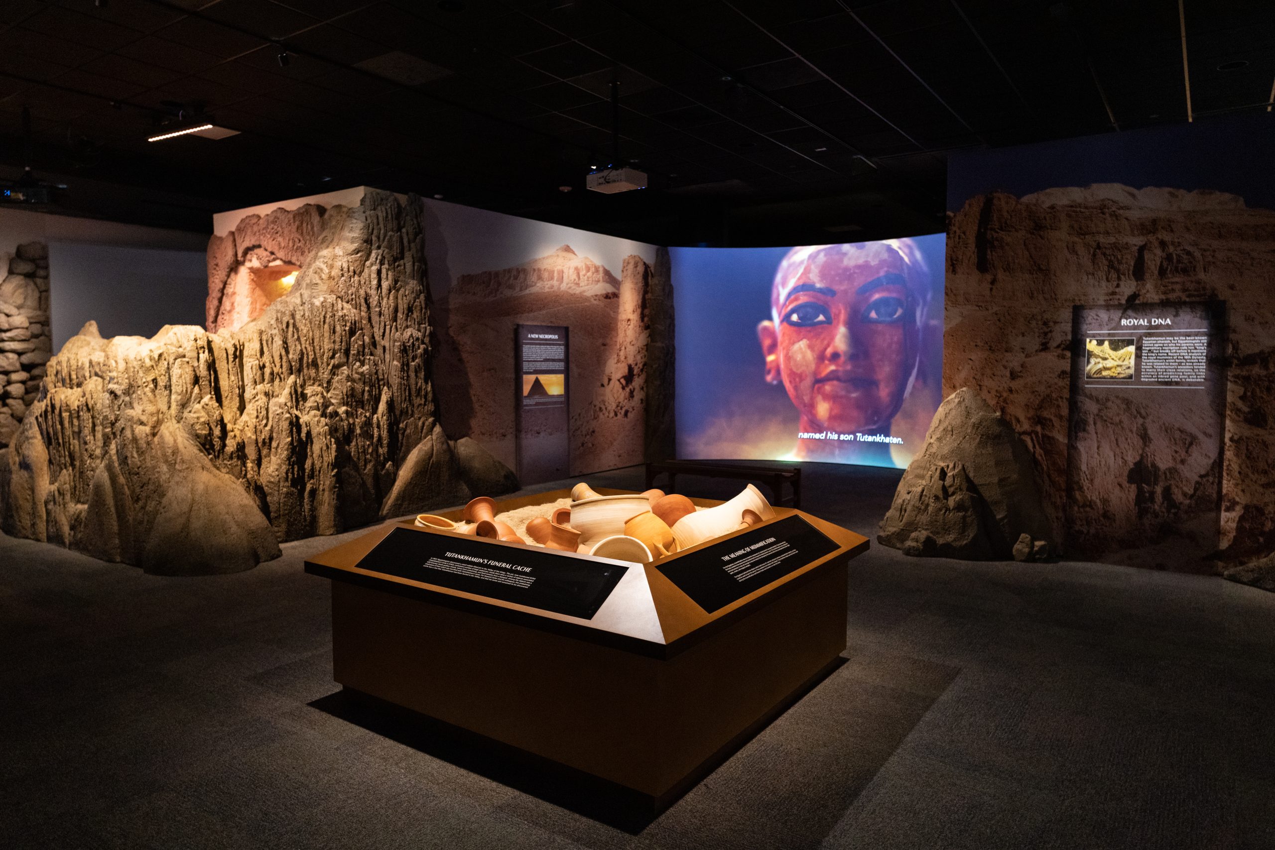 King Tut Immersive Thomb