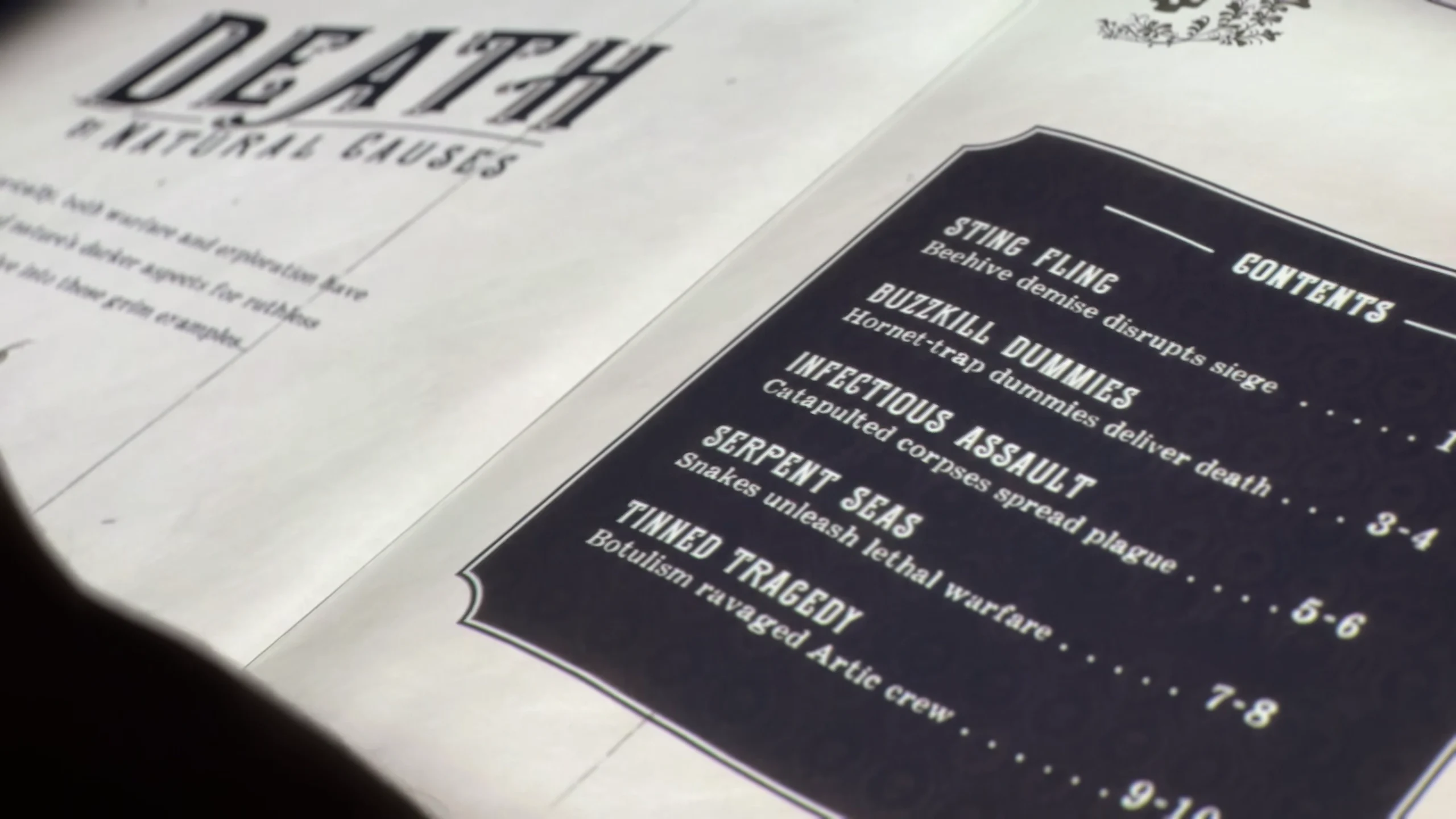 Death By Natural Causes The Book