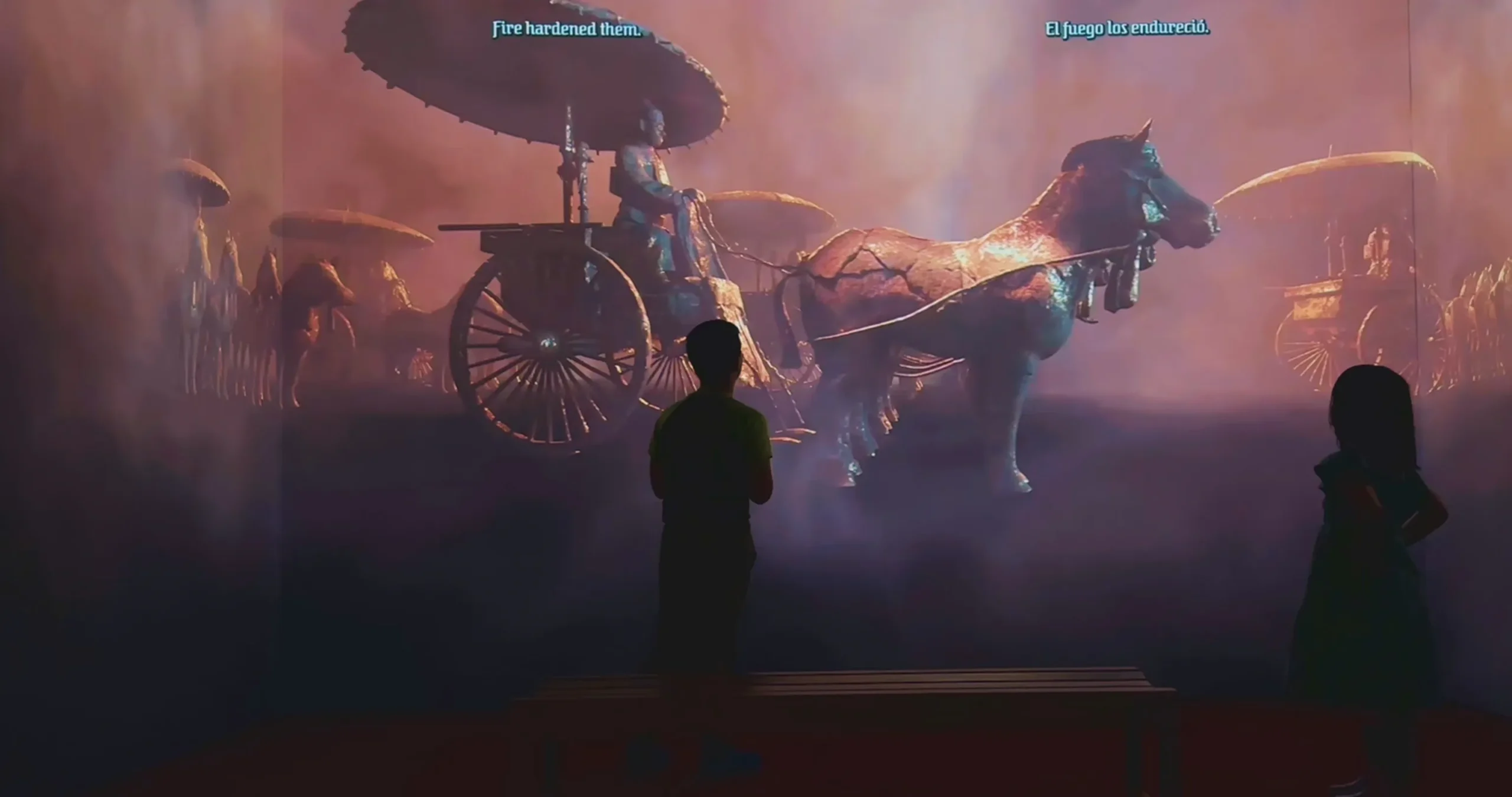 Immersive Terracotta Room HMNS