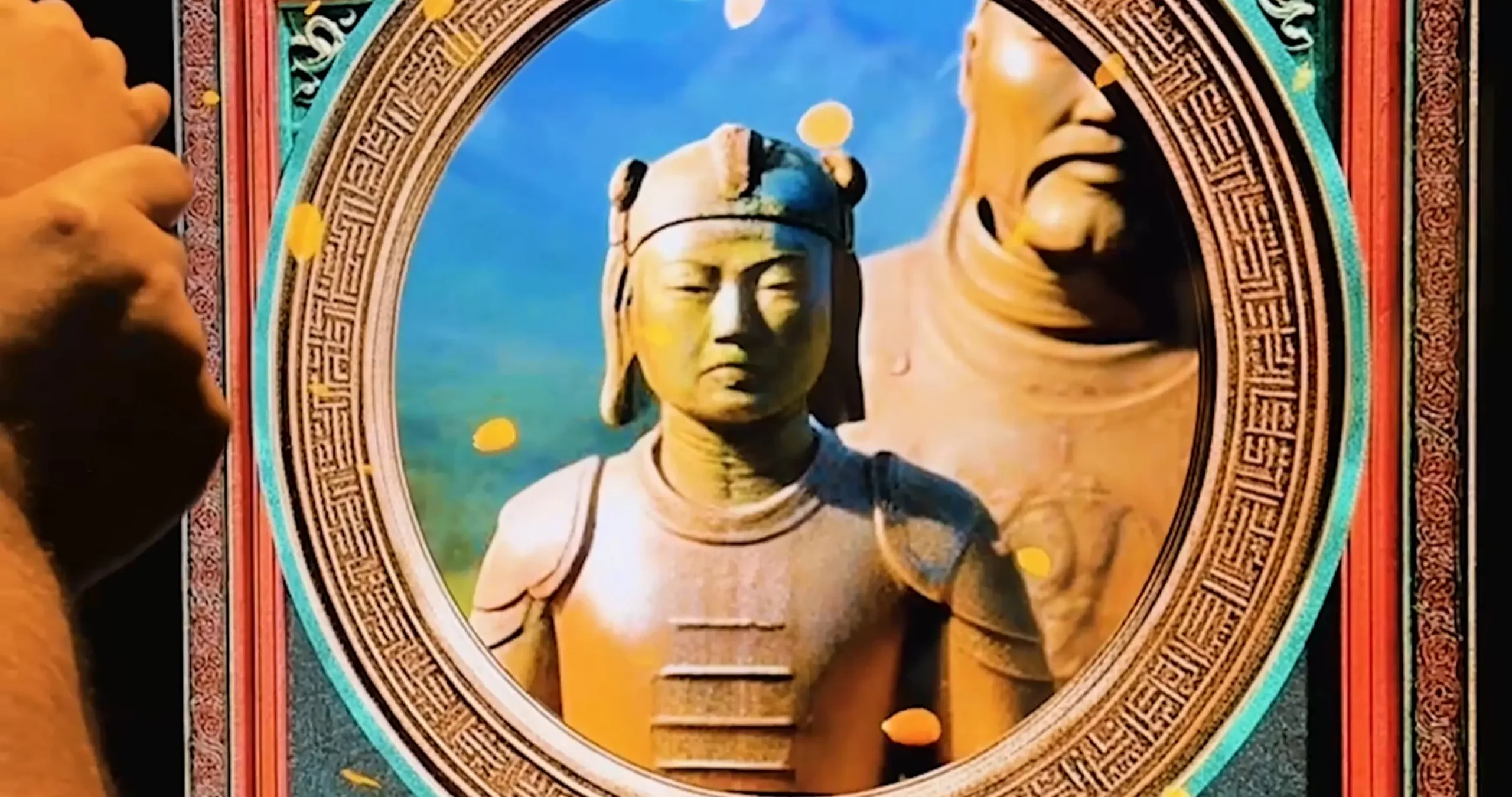 Terracotta Warrior Mirror HMNS